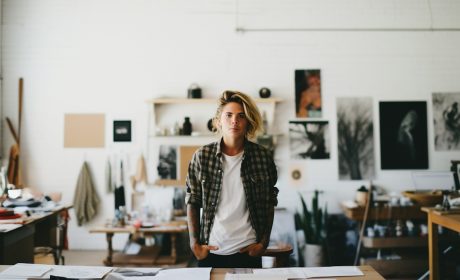 Casual Creative in Art Studio Loft